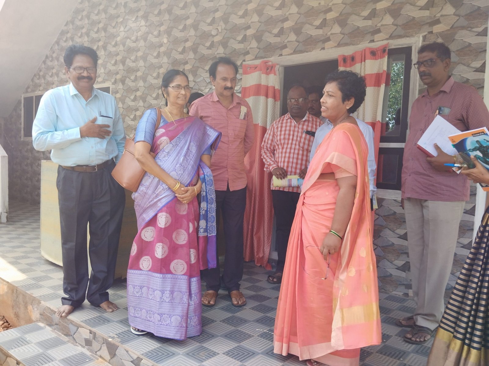 Visit Of Joint Director Tribal Welfare To Project Office Gangavaram